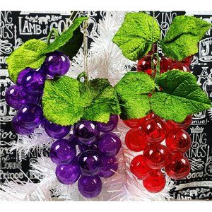 4 Grapevine Christmas Ornaments Picks🎄